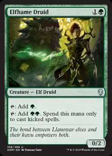 MtG Dominaria Uncommon Foil Elfhame Druid #159