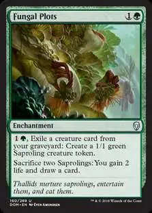 MtG Dominaria Uncommon Fungal Plots #160