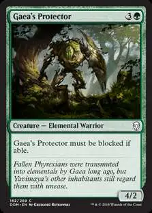 MtG Dominaria Common Gaea's Protector #162