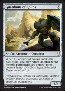 MtG Dominaria Common Guardians of Koilos #216