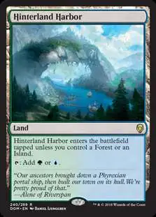 MtG Dominaria Rare Foil Hinterland Harbor #240