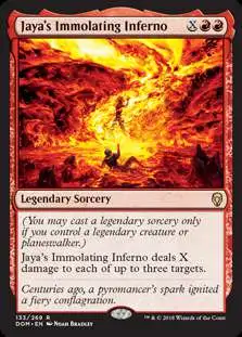 MtG Dominaria Rare Jaya's Immolating Inferno #133