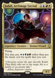 MtG Dominaria Rare Foil Jodah, Archmage Eternal #198