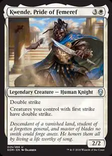 MtG Dominaria Uncommon Kwende, Pride of Femeref #25