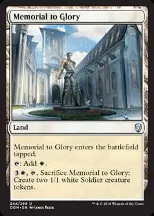 MtG Dominaria Uncommon Memorial to Glory #244