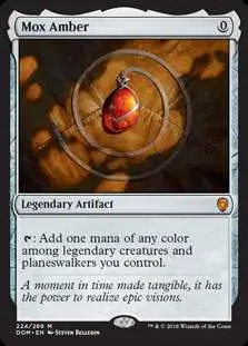 MtG Dominaria Mythic Rare Foil Mox Amber #224