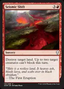 MtG Dominaria Common Seismic Shift #141