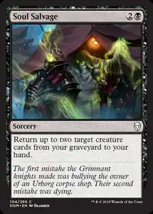 MtG Dominaria Common Soul Salvage #104