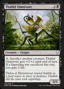 MtG Dominaria Common Thallid Omnivore #106