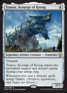 MtG Dominaria Rare Traxos, Scourge of Kroog #234