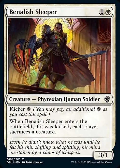 MtG Dominaria United Common Benalish Sleeper #8