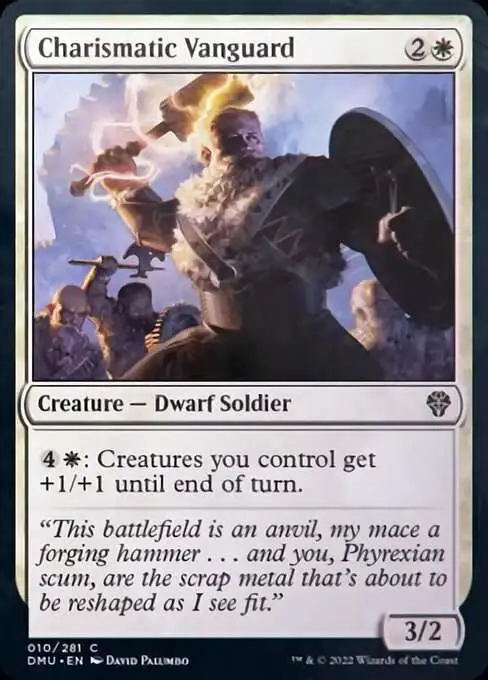 MtG Dominaria United Common Charismatic Vanguard #10