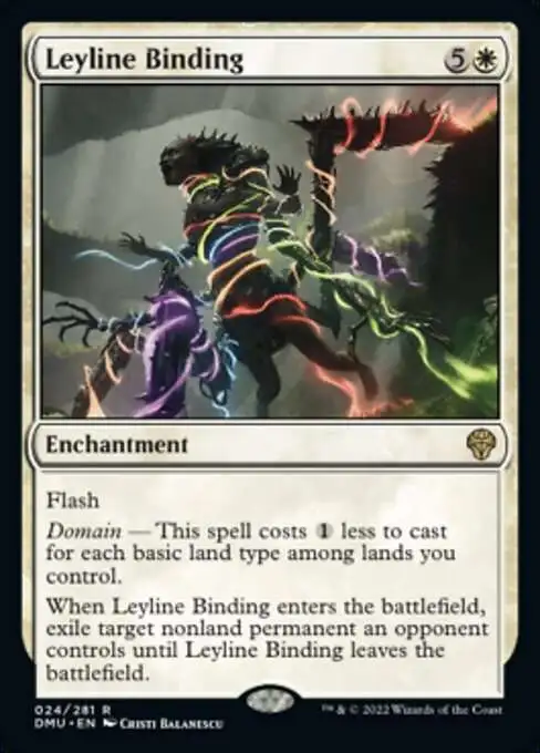 MtG Dominaria United Rare Foil Leyline Binding #24