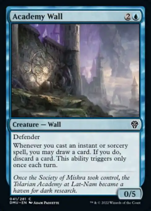 MtG Dominaria United Common Academy Wall #41