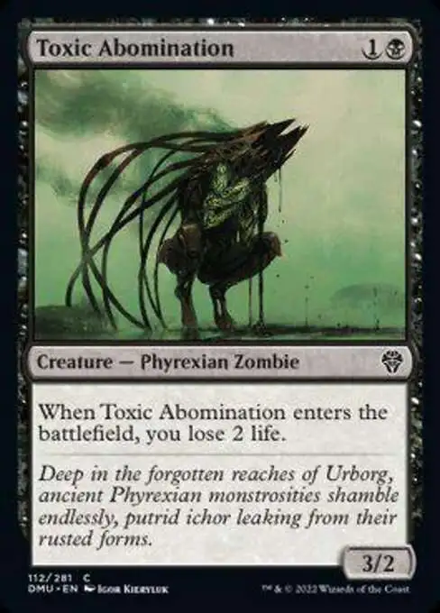 cards with toxic mtg Let's Get Toxic!