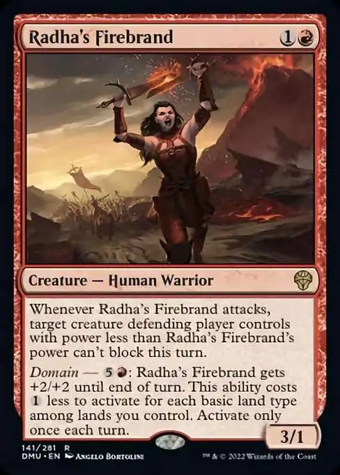 MtG Dominaria United Rare Radha's Firebrand #141