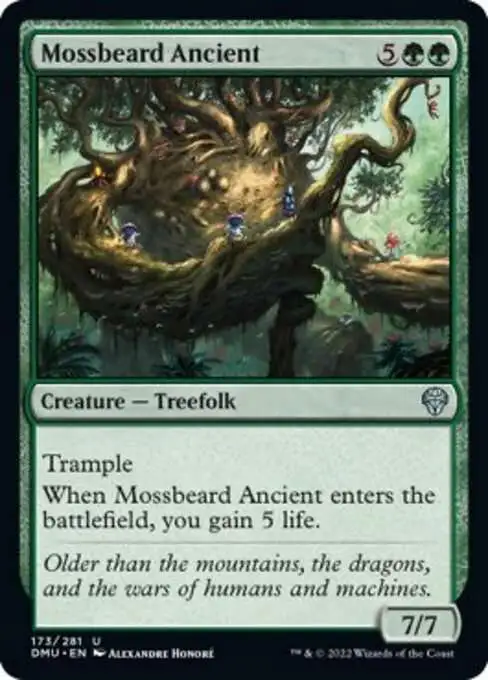 MtG Dominaria United Uncommon Mossbeard Ancient #173