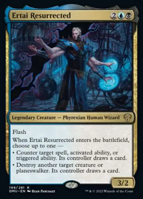 MtG Dominaria United Rare Ertai Resurrected #199
