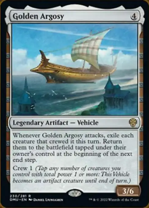 MtG Dominaria United Rare Golden Argosy #230