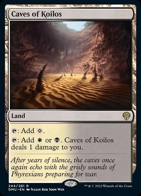 MtG Dominaria United Rare Caves of Koilos #244