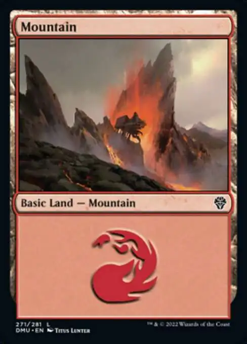 MtG Dominaria United Common Mountain #271