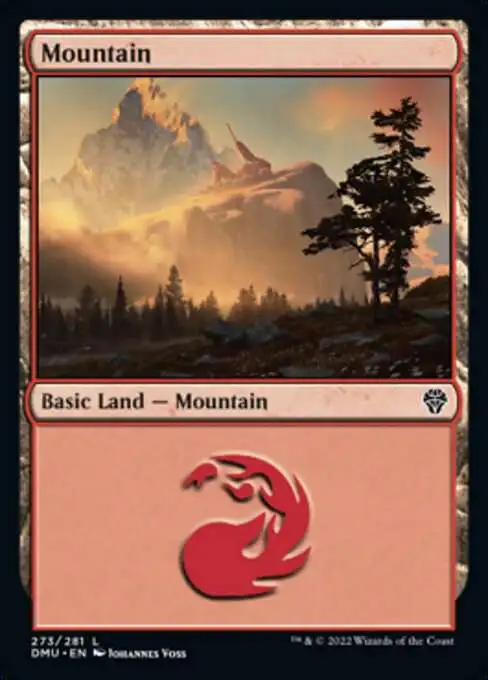 MtG Dominaria United Common Mountain #273