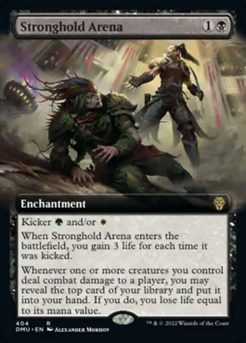Magic The Gathering Dominaria United Single Card Rare Stronghold Arena 404  Extended Art - ToyWiz