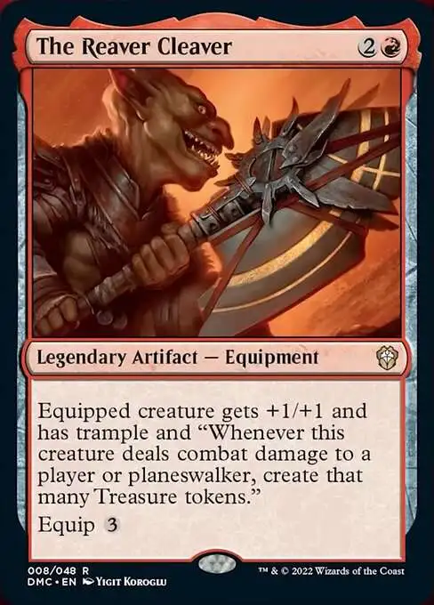 MtG Dominaria United Commander Rare The Reaver Cleaver #8
