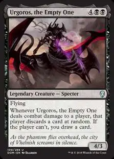 MtG Dominaria Uncommon Urgoros, the Empty One #109