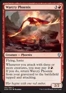 MtG Dominaria Uncommon Foil Warcry Phoenix #150