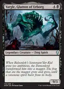 MtG Dominaria Uncommon Yargle, Glutton of Urborg #113