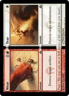 MtG Trading Card Game Dragon's Maze Uncommon Foil Wear // Tear #135