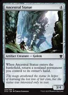 MtG Dragons of Tarkir Common Ancestral Statue #234
