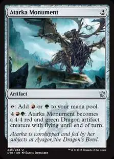 MtG Dragons of Tarkir Uncommon Atarka Monument #235