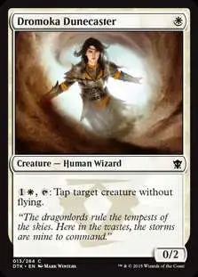 MtG Dragons of Tarkir Common Dromoka Dunecaster #13