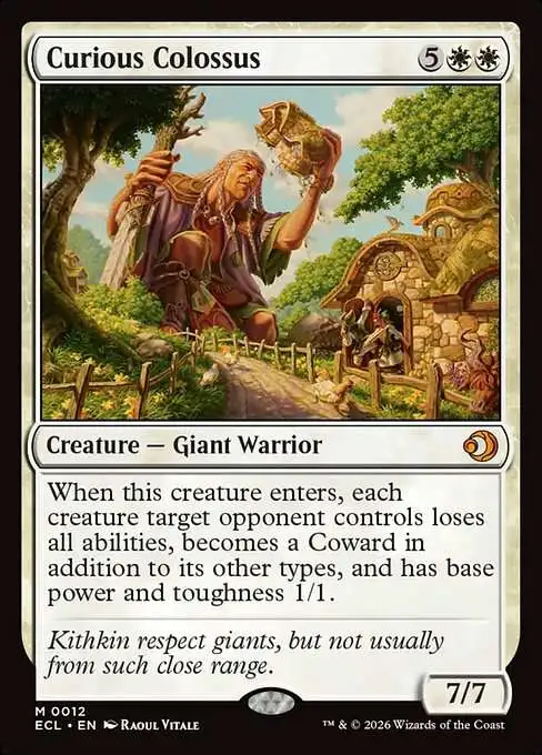 Magic The Gathering Lorwyn Eclipsed Single Card Mythic Rare