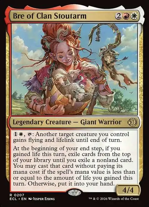 MtG Lorwyn Eclipsed Rare Bre of Clan Stoutarm #207