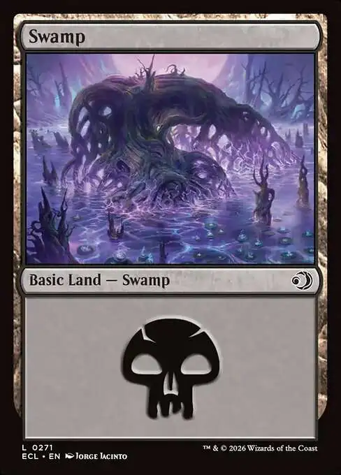 MtG Lorwyn Eclipsed Common FOIL Swamp #271