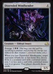 MtG Trading Card Game Eldritch Moon Rare Foil Distended Mindbender #3