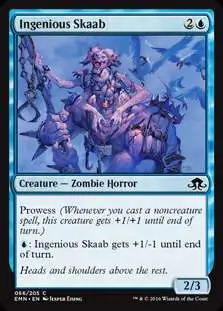 MtG Trading Card Game Eldritch Moon Common Foil Ingenious Skaab #66