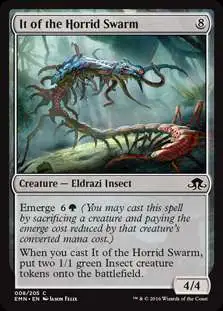 MtG Trading Card Game Eldritch Moon Common It of the Horrid Swarm #8