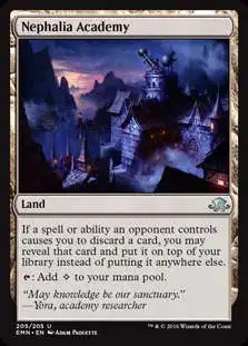 MtG Trading Card Game Eldritch Moon Uncommon Nephalia Academy #205