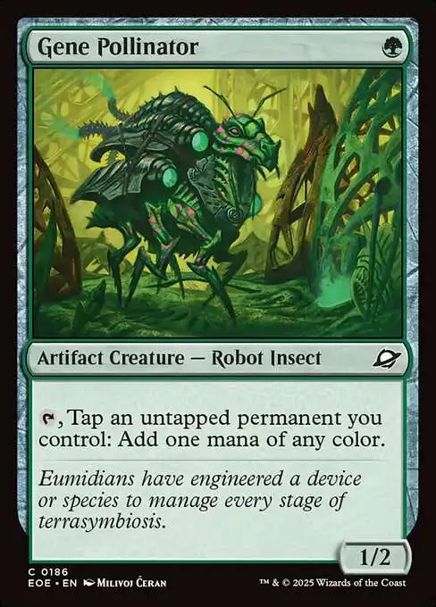 MtG Edge of Eternities Common Gene Pollinator #186