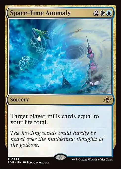 MtG Edge of Eternities Rare Space-Time Anomaly #229