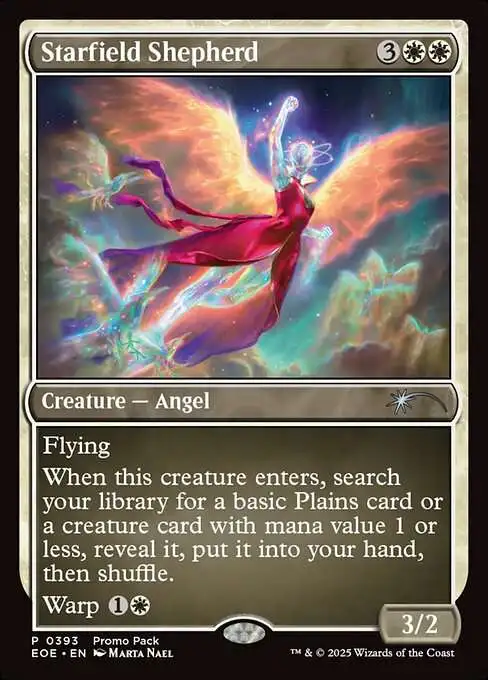 MtG Edge of Eternities Uncommon Starfield Shepherd #393 [Promo]