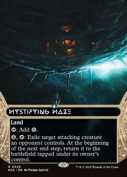 MtG Edge of Eternities: Stellar Sights Rare Mystifying Maze #29 [Borderless]