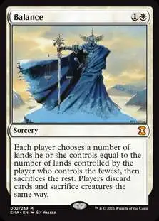 MtG Trading Card Game Eternal Masters Mythic Rare Foil Balance #2