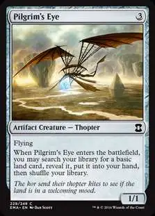 MtG Trading Card Game Eternal Masters Common Pilgrim's Eye #229