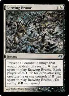 MtG Eventide Uncommon Batwing Brume #81