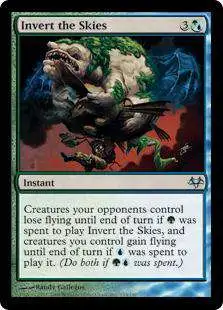 MtG Eventide Uncommon Invert the Skies #155